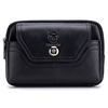 Pochette de ceinture en cuir pour hommes sac banane pochette de téléphone avec boucle de ceinture
