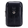 Pochette de ceinture en cuir pour hommes sac banane pochette de téléphone avec boucle de ceinture