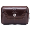 Pochette de ceinture en cuir pour hommes sac banane pochette de téléphone avec boucle de ceinture