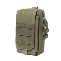 Pochette de sport en plein air Sac compact Gadget Organizer Pochette de support de téléphone pour sac à dos
