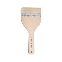 Poignée en bois de cheveux doux de pinceau professionnel