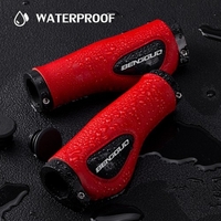 Poignées de guidon de vélo poignées de vélo en Silicone liquide absorbant les chocs
