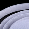 Points de 20mm de 500pcs auto-adhésif blanc pièces crochet et boucle collant autocollantes