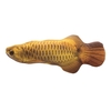 Poissons réalistes de poupée de simulation de peluche,  animaux de compagnie interactifs drôles mâchent des fournitures de morsure pour le chat / minou / chaton Flop de poisson jouet de chat Catnip Toys