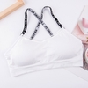 Poitrine enveloppée de sport confortable sans rebord d