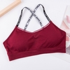 Poitrine enveloppée de sport confortable sans rebord d