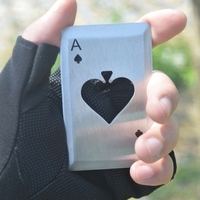 Poker extérieur de carte d