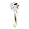 Pommeau de douche à main avec ventilateur Turbo Interrupteur marche/arrêt de pause Filtre en coton Pomme de douche haute pression à économie d