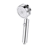 Pommeau de douche à main avec ventilateur Turbo Interrupteur marche/arrêt de pause Filtre en coton Pomme de douche haute pression à économie d