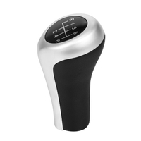 Pommeau de levier de vitesse à 6 vitesses,  25117566267 Pommeau de levier de vitesse automatique à 6 vitesses pour voiture Remplacement universel pour BMW E46 E90 E91 E92 X1 X3 X5