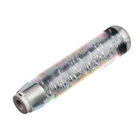Pommeau de levier de vitesse de voiture manette de vitesse Style cristal manuel tête de changement de vitesse LED universel levier de vitesse 10 cm/15 cm/20 cm/25 cm
