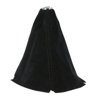 Pommeau de levier de vitesse universel de voiture soufflet de manette de vitesse couverture de botte en cuir PU de qualité supérieure vitesse manuelle/automatique convient à tous les véhicules