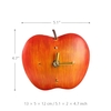 Pommes fer horloge bureau à domicile école décoratif créatif double usage horloge Art un AA alimenté par batterie