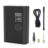 Pompe de gonflage de batterie remplaçable 150PSI pompe de gonflage de moto de vélo de voiture électrique sans fil avec affichage numérique et lumière LED