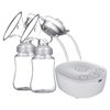 Pompe mammaire électrique double avec bouteilles de lait de 150 ml 2 pcs