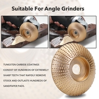 Ponçage de la meule à angle en bois découpant un disque abrasif pour outil rotatif pour l