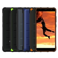 Poptel P10 téléphone robuste 4G téléphone portable 64GB + 4GB 13MP Cam 5.5Inch HD Dislay NFC déverrouillage d