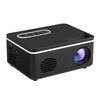Port USB AV léger de la lumière portative LED de projecteur de 1080P HD pour le théâtre à la maison de bureau prise américaine extérieure