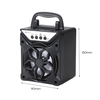 Portable BT Support Enceinte Extérieure TF Carte Square Dance Audio Bleu