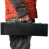 Portable Gig Bag Box Cuir pour l
