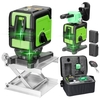 Portable haute luminosité 2 lignes niveau Laser 3° auto-nivelant outil de nivellement lignes horizontales verticales contrôlables séparément