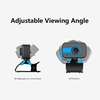 Portable HD Webcam 480P 30fps Camera with Mount Clip Microphone intégré Notebook Laptop PC Desktop Computer Web Video Camera USB Plug & Play for Conferences Online Meeting Video Call Live Streaming