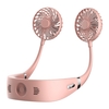 Portable mains libres cou ventilateur mini USB rechargeable ventilateur
