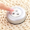 Portable Mini Round LED Bright Lights Toucher Veilleuse Lampe