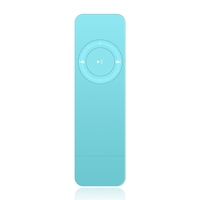 Portable MP3 Music Player with Clear Sound Quality TF Card Slot Rechargeable Lithium Battery Support MP3/WMA Audio Format Black