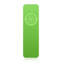 Portable MP3 Music Player with Clear Sound Quality TF Card Slot Rechargeable Lithium Battery Support MP3/WMA Audio Format Black