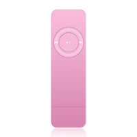 Portable MP3 Music Player with Clear Sound Quality TF Card Slot Rechargeable Lithium Battery Support MP3/WMA Audio Format Black