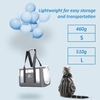 Portable Pet Cats Dogs Carrier Cat Dog Pet Travel Bag Conçu pour les voyages de randonnée pédestre en plein air pour un poids inférieur à 6 kg