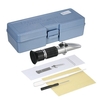 Portable Portable ATC Antigel Réfractomètre Point De Congélation Mètrepour Glycol Antigel Liquide De Refroidissement et Acide De Batterie