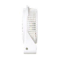 Portable Rechargeable LED Lumière Ventilateur Mini Bureau USB Charge Refroidisseur D