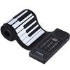 Portable Silicon 61 Touches Roll Up Piano MIDI électronique Clavier avec haut-parleur