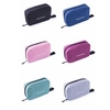 Portable Étanche Trousse de Toilette Polyester Pli Voyage Cosmétique Maquillage Organisateur Lavage Rasage Zipper Suspension Sac accessoires Fournitures Organisateur (Noir)