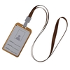 Porte-badge en alliage d