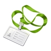 Porte-badge transversal horizontal pour cartes de travail en alliage d
