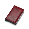 Porte-cartes de crédit vintage pour hommes antivol bloquant le portefeuille Rfid