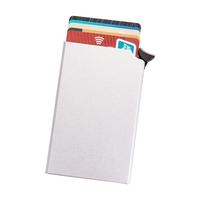 Porte-cartes portefeuille en alliage d