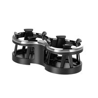 Porte-gobelet de voiture multifonctionnel 2 en 1 support de boisson de voiture avec base réglable pour la plupart des canettes tasses bouteilles de boisson