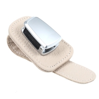 Porte-lunettes pour visière de voiture Porte-lunettes de soleil Clip Cintre Monture de lunettes