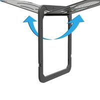 Porte noire verrouillable automatique de porte d