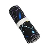 Porte-pinceaux en toile Roll up Crayon Porte-stylo Artiste Dessiner Stylo Sac de rangement 12 fentes Pochette en toile pour école Papeterie Étudiants Pinceaux à l