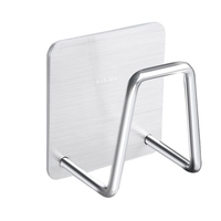 Porte-éponge pour évier de cuisine Adhensive évier Caddy pour cuisine Accessoires antirouille Proof 304 en acier inoxydable