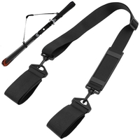 Porte-skis Sangle Porte-pôles Porte-skis Snowboard Porte-épaules Accessoire réglable pour équipement de ski