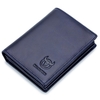 Portefeuille en cuir grande capacité porte-cartes de crédit pour hommes avec 15 emplacements pour cartes