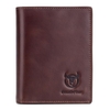 Portefeuille en cuir grande capacité porte-cartes de crédit pour hommes avec 15 emplacements pour cartes
