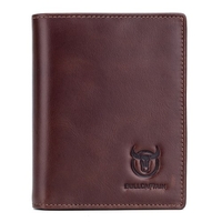 Portefeuille en cuir grande capacité porte-cartes de crédit pour hommes avec 15 emplacements pour cartes