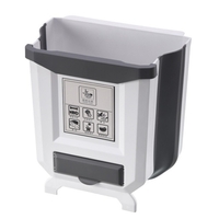 Poubelle de cuisine suspendue Mini poubelle suspendue pliable